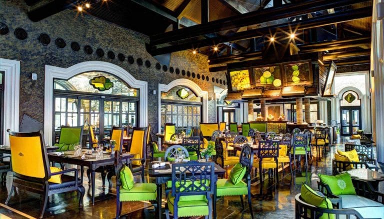 Citron Dining Set Up