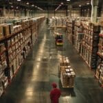 Logistics warehouse distribution centre