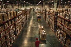 Logistics warehouse distribution centre