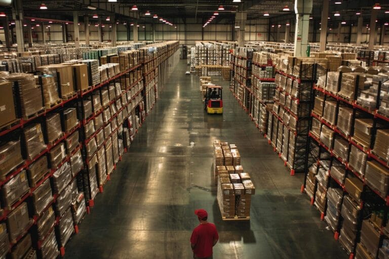 Logistics warehouse distribution centre