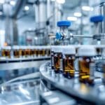 Pharmaceutical manufacturing plant production