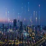 Smart city technology urban network