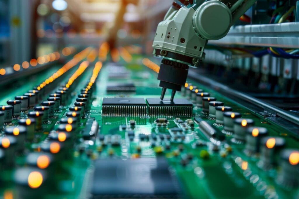 Circuit board manufacturing factory in northern Vietnam's cluster