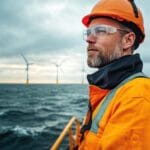 Offshore wind turbines installation vessel