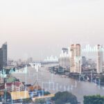 Vietnam city skyline economic growth