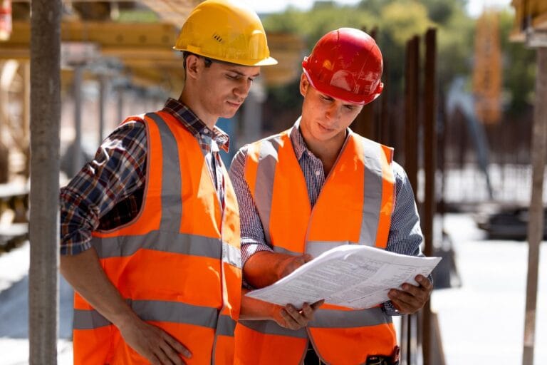 Construction engineers site safety helmets in Vietnam's market