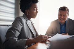 Investment policy documents business meeting